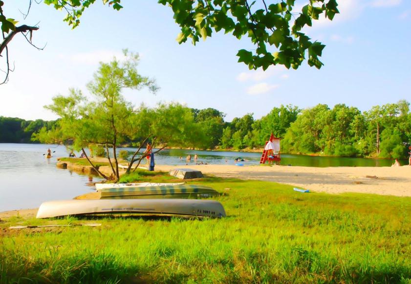 Day passes. — primitive camping at Nelson Ledges Quarry Park