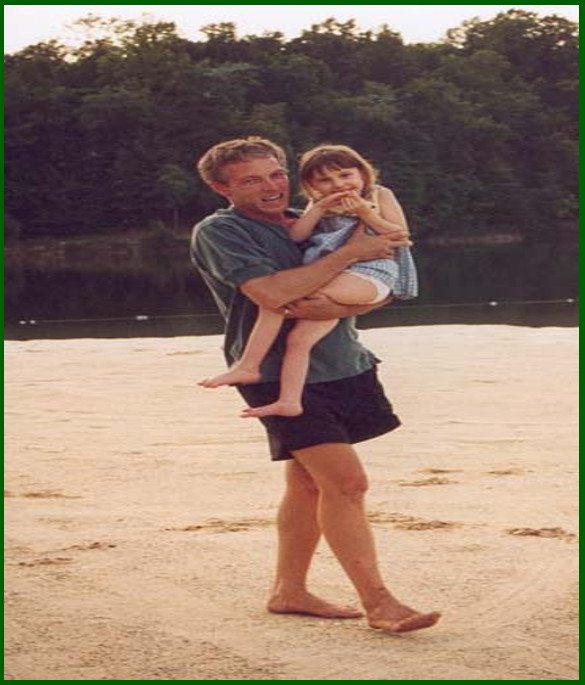Evan and Jessica on the beach